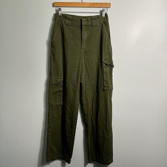 Aritzia Tna Greenwich Pant High-Waisted Carpenter Twill Pants - Picture 3 of 10